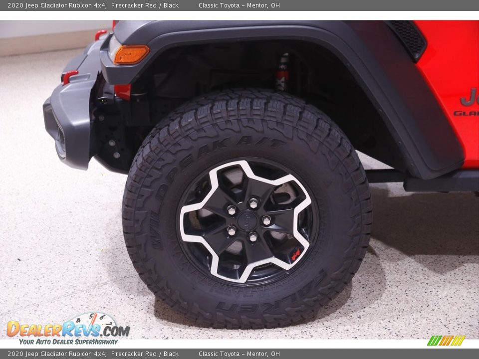 2020 Jeep Gladiator Rubicon 4x4 Firecracker Red / Black Photo #23