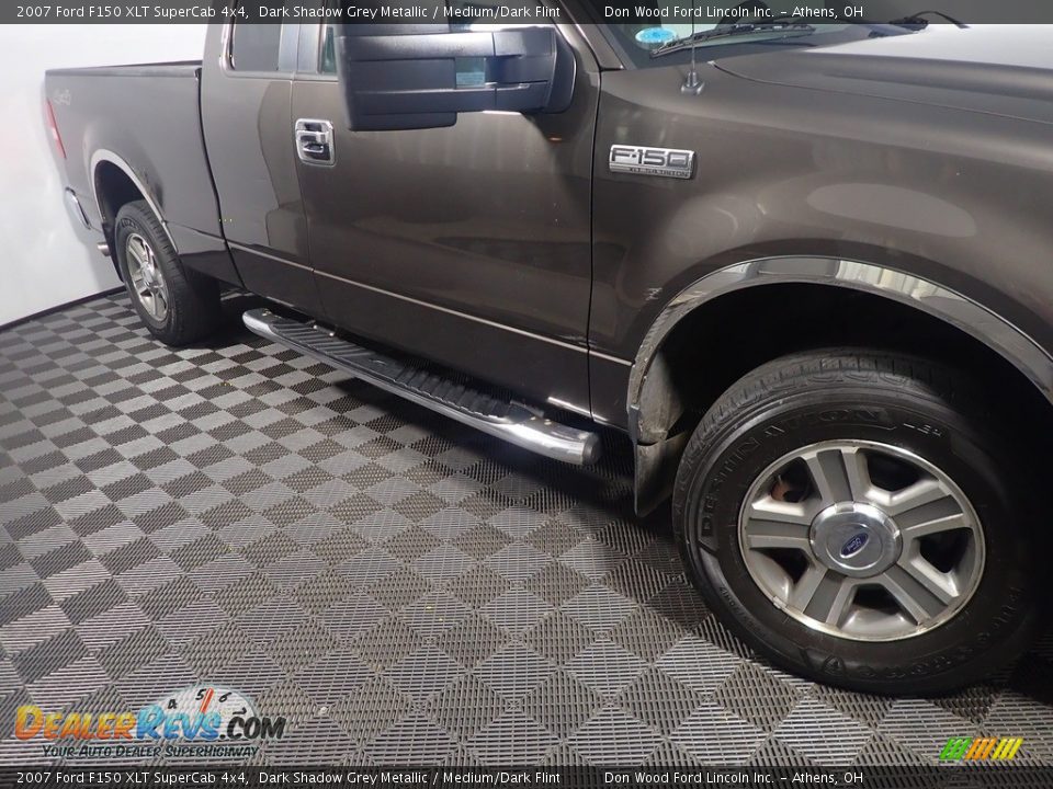 2007 Ford F150 XLT SuperCab 4x4 Dark Shadow Grey Metallic / Medium/Dark Flint Photo #3