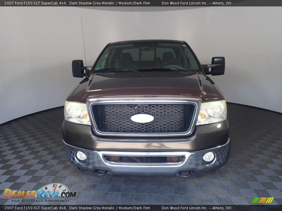 2007 Ford F150 XLT SuperCab 4x4 Dark Shadow Grey Metallic / Medium/Dark Flint Photo #4