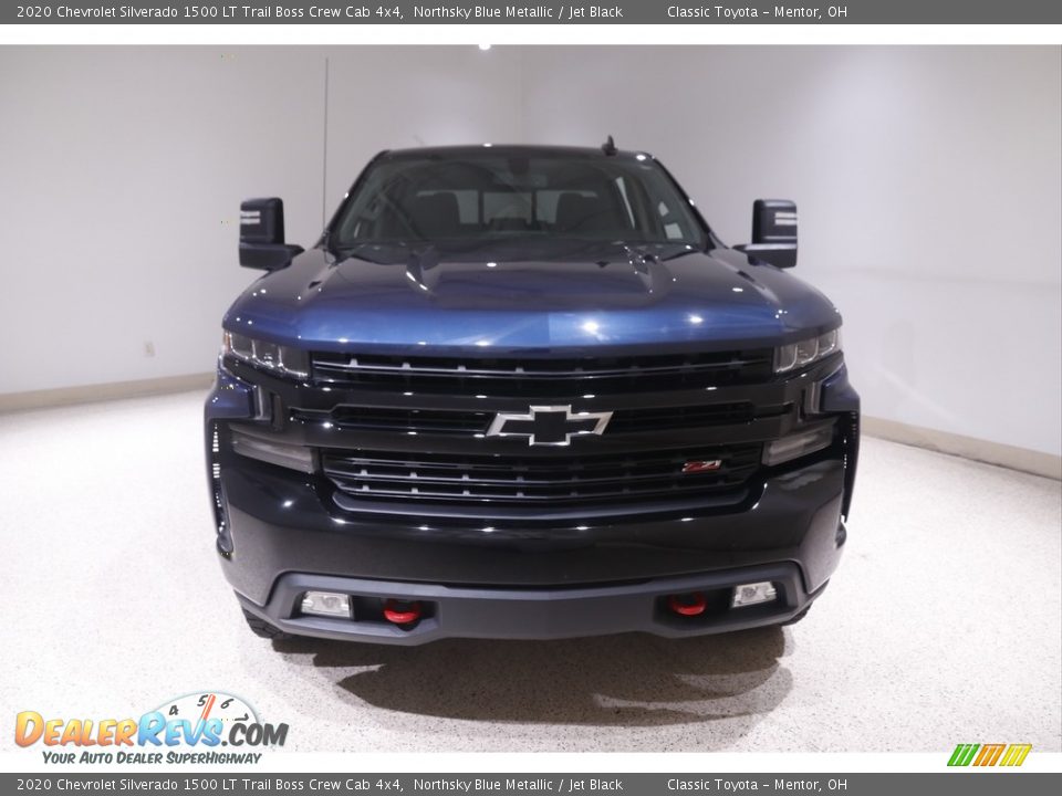 2020 Chevrolet Silverado 1500 LT Trail Boss Crew Cab 4x4 Northsky Blue Metallic / Jet Black Photo #2