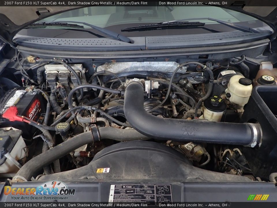 2007 Ford F150 XLT SuperCab 4x4 Dark Shadow Grey Metallic / Medium/Dark Flint Photo #6