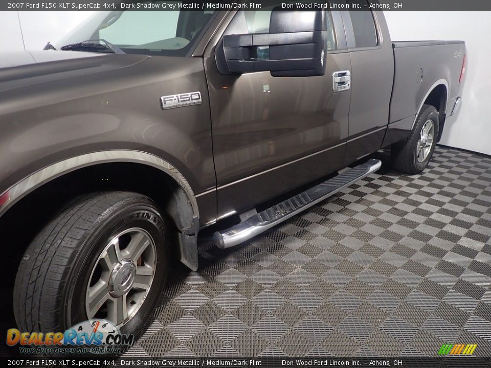 2007 Ford F150 XLT SuperCab 4x4 Dark Shadow Grey Metallic / Medium/Dark Flint Photo #8
