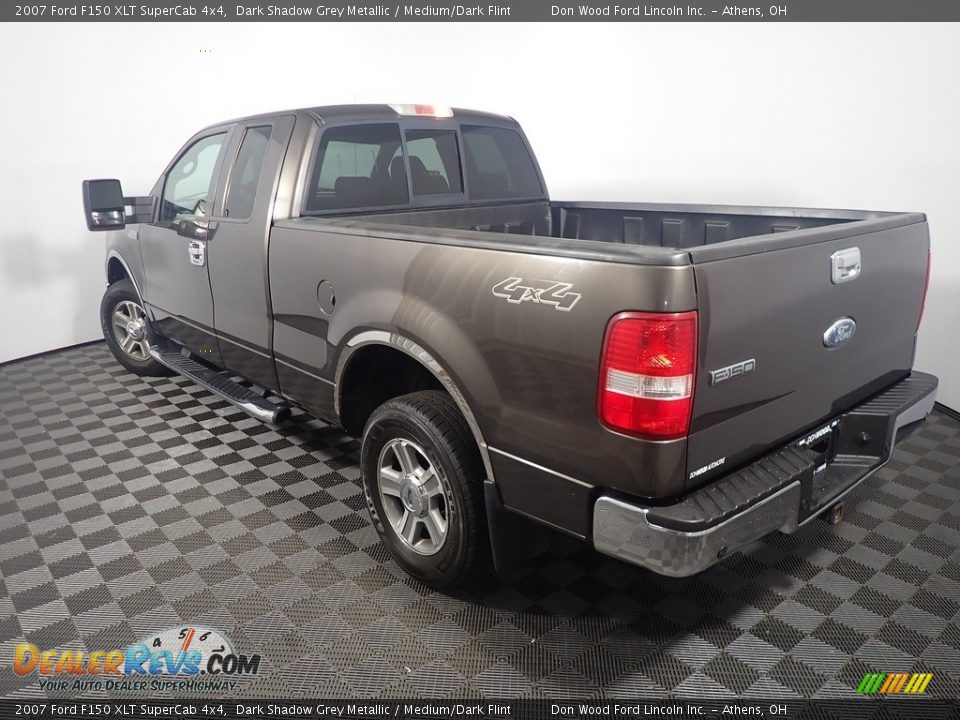 2007 Ford F150 XLT SuperCab 4x4 Dark Shadow Grey Metallic / Medium/Dark Flint Photo #9