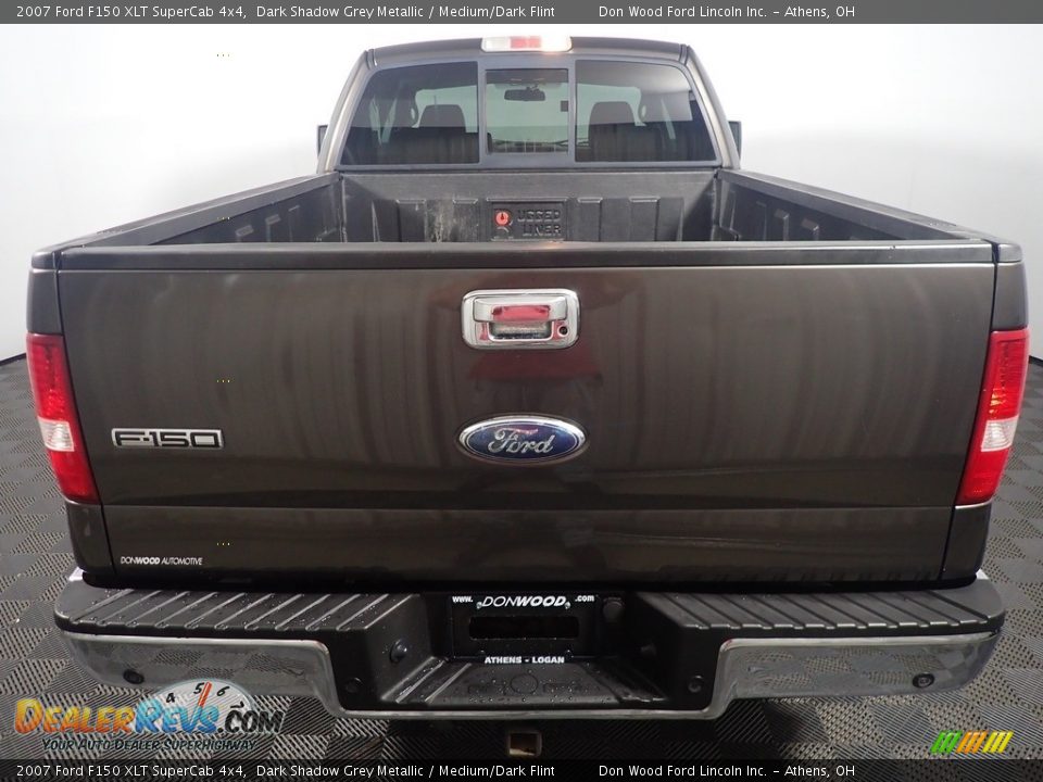 2007 Ford F150 XLT SuperCab 4x4 Dark Shadow Grey Metallic / Medium/Dark Flint Photo #10