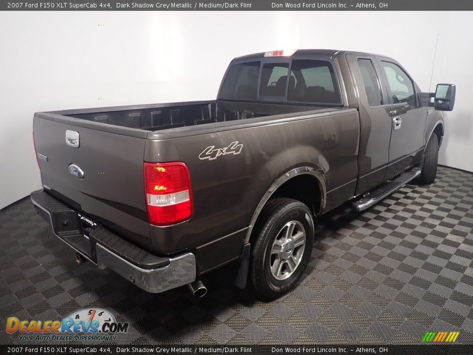2007 Ford F150 XLT SuperCab 4x4 Dark Shadow Grey Metallic / Medium/Dark Flint Photo #12