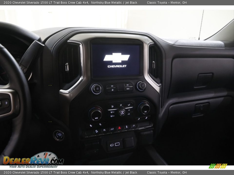 2020 Chevrolet Silverado 1500 LT Trail Boss Crew Cab 4x4 Northsky Blue Metallic / Jet Black Photo #10