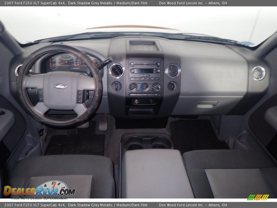 2007 Ford F150 XLT SuperCab 4x4 Dark Shadow Grey Metallic / Medium/Dark Flint Photo #13