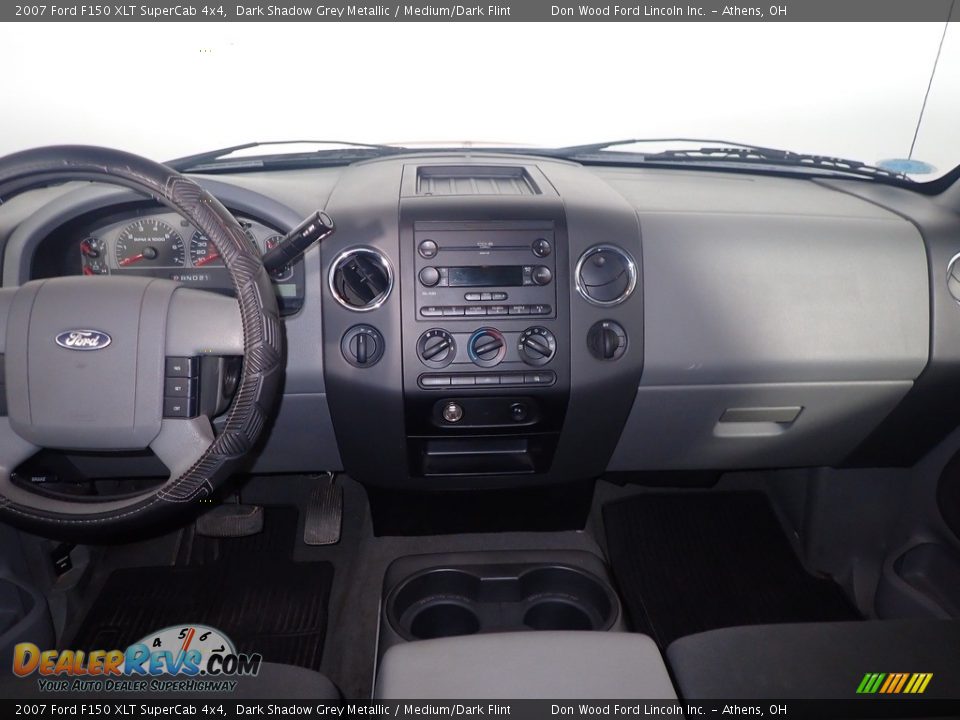2007 Ford F150 XLT SuperCab 4x4 Dark Shadow Grey Metallic / Medium/Dark Flint Photo #14