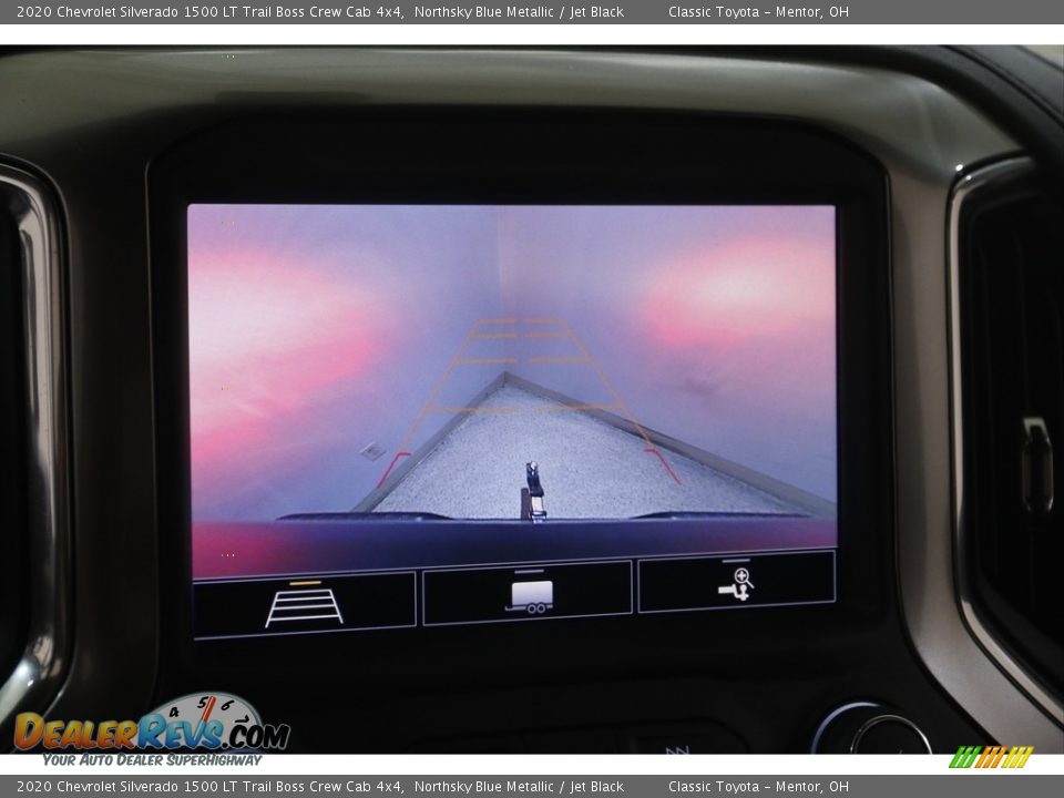 2020 Chevrolet Silverado 1500 LT Trail Boss Crew Cab 4x4 Northsky Blue Metallic / Jet Black Photo #14