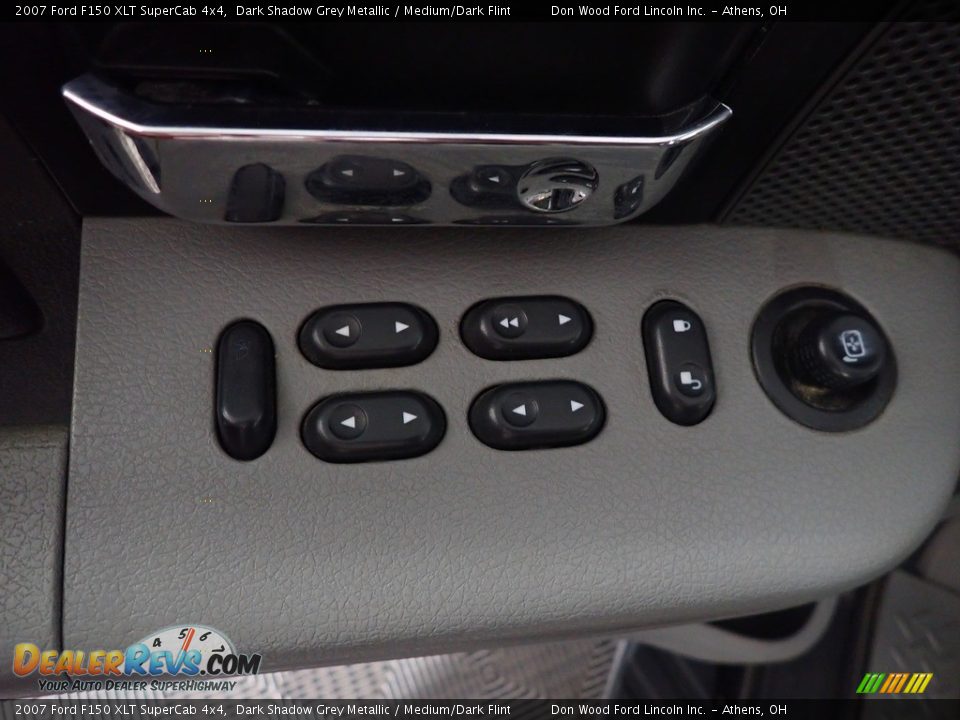 2007 Ford F150 XLT SuperCab 4x4 Dark Shadow Grey Metallic / Medium/Dark Flint Photo #17