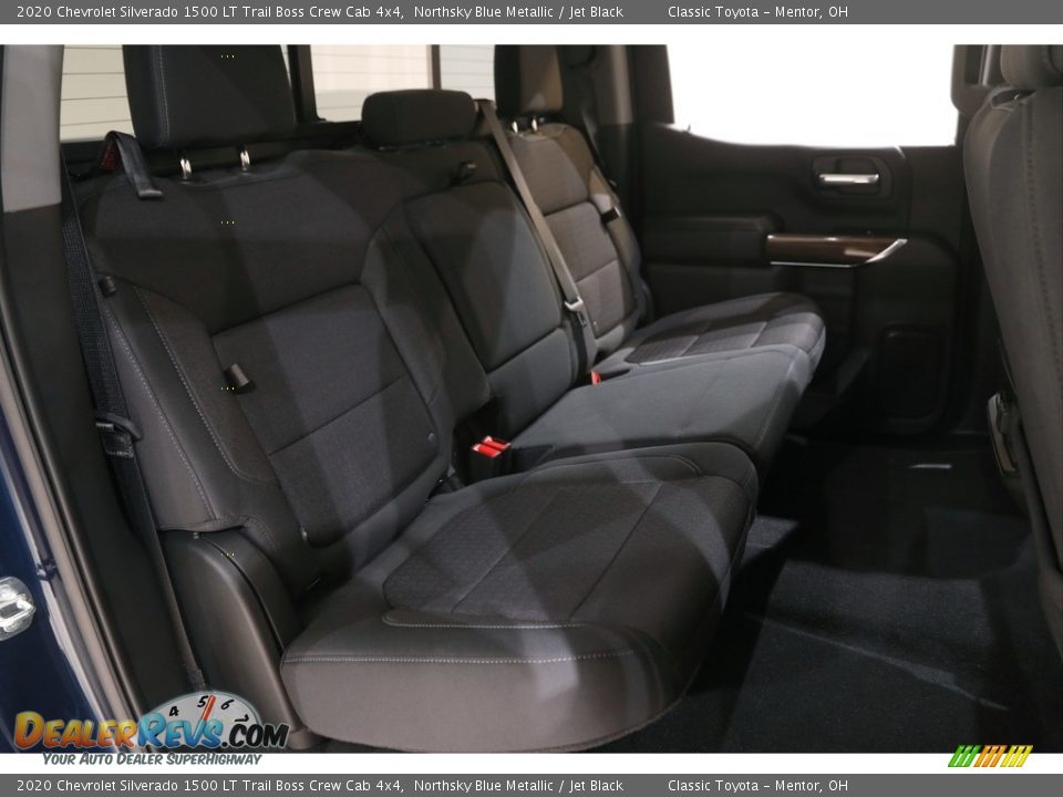 Rear Seat of 2020 Chevrolet Silverado 1500 LT Trail Boss Crew Cab 4x4 Photo #18