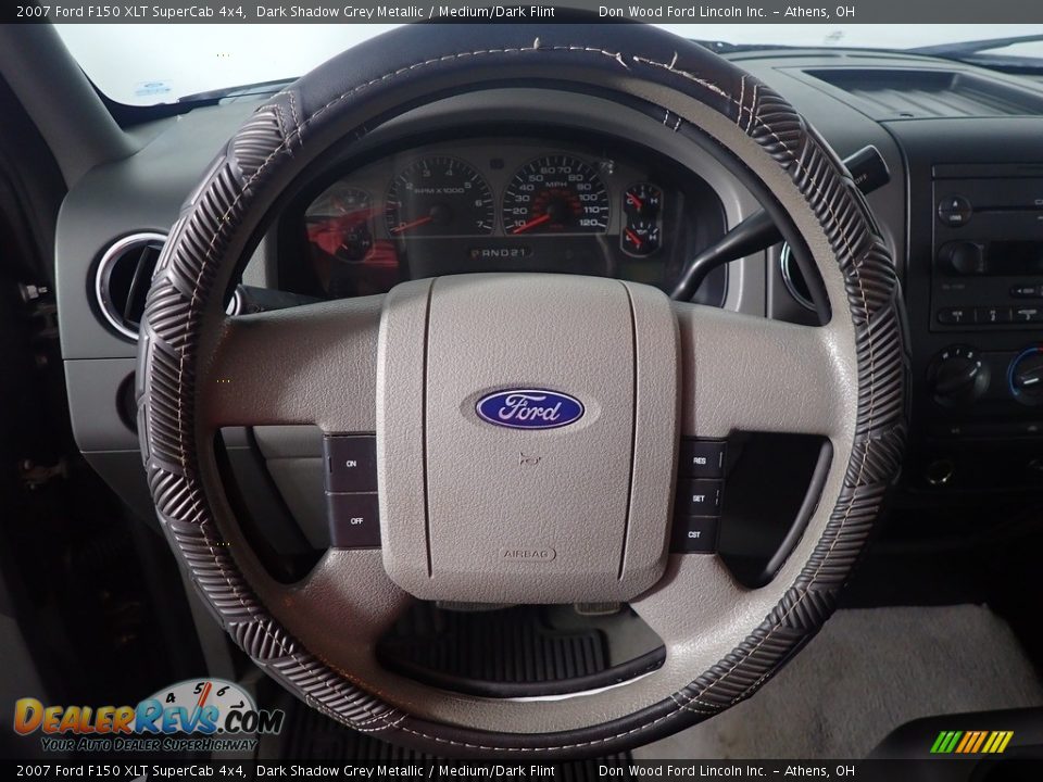 2007 Ford F150 XLT SuperCab 4x4 Dark Shadow Grey Metallic / Medium/Dark Flint Photo #20