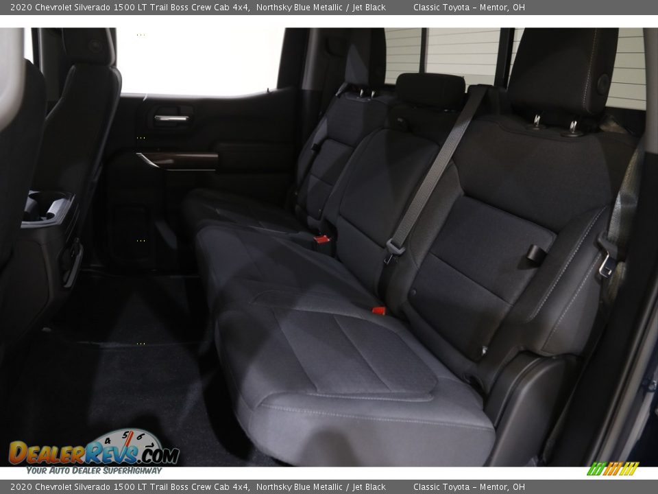 Rear Seat of 2020 Chevrolet Silverado 1500 LT Trail Boss Crew Cab 4x4 Photo #19