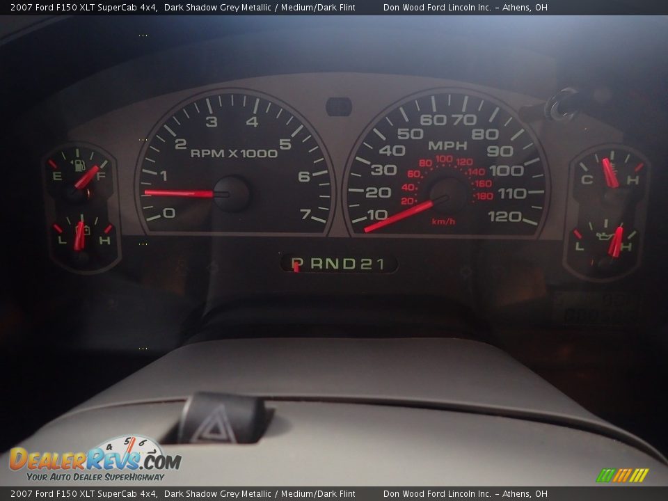 2007 Ford F150 XLT SuperCab 4x4 Dark Shadow Grey Metallic / Medium/Dark Flint Photo #21