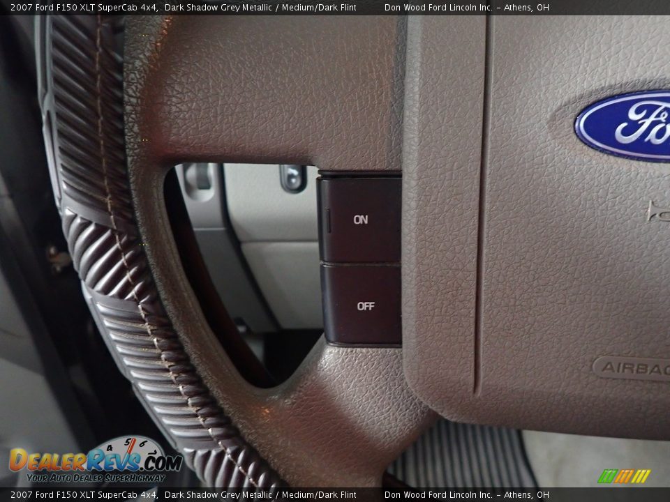 2007 Ford F150 XLT SuperCab 4x4 Dark Shadow Grey Metallic / Medium/Dark Flint Photo #22
