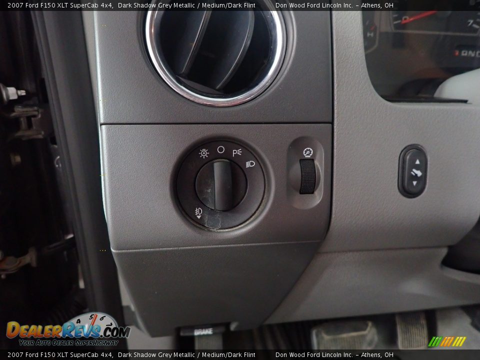 2007 Ford F150 XLT SuperCab 4x4 Dark Shadow Grey Metallic / Medium/Dark Flint Photo #24