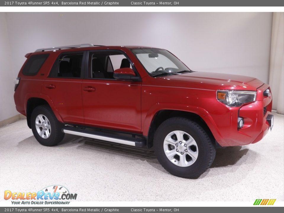 2017 Toyota 4Runner SR5 4x4 Barcelona Red Metallic / Graphite Photo #1