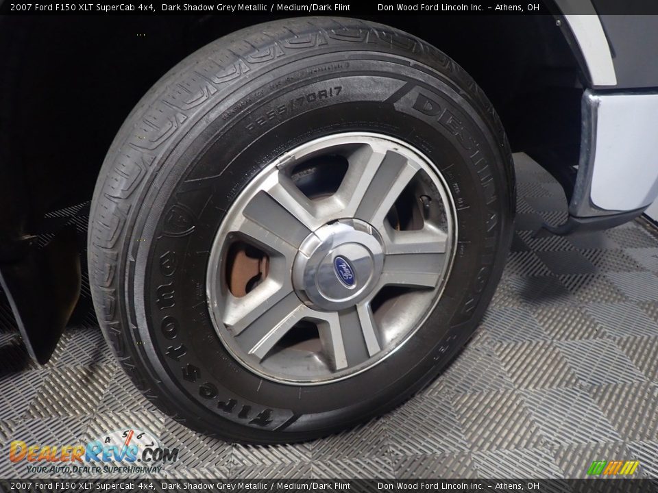 2007 Ford F150 XLT SuperCab 4x4 Dark Shadow Grey Metallic / Medium/Dark Flint Photo #30