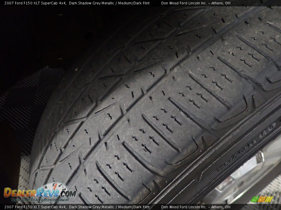 2007 Ford F150 XLT SuperCab 4x4 Dark Shadow Grey Metallic / Medium/Dark Flint Photo #31