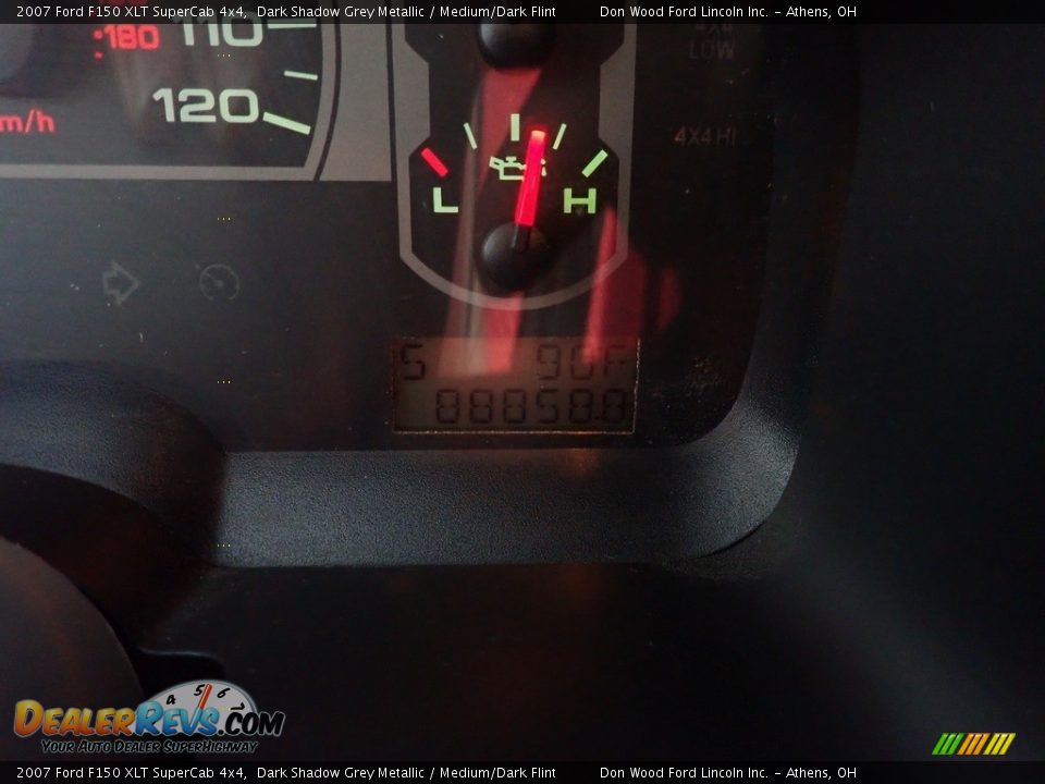2007 Ford F150 XLT SuperCab 4x4 Dark Shadow Grey Metallic / Medium/Dark Flint Photo #32