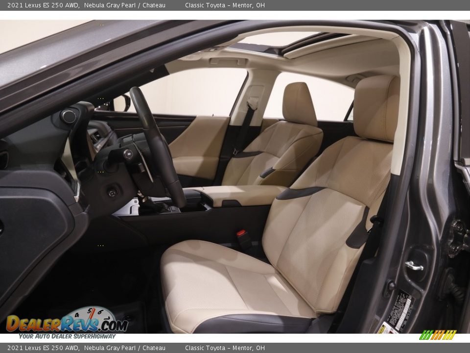 2021 Lexus ES 250 AWD Nebula Gray Pearl / Chateau Photo #5