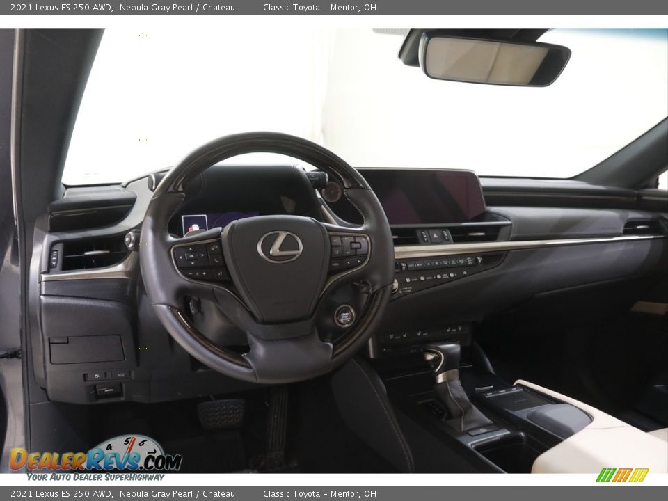 2021 Lexus ES 250 AWD Nebula Gray Pearl / Chateau Photo #6
