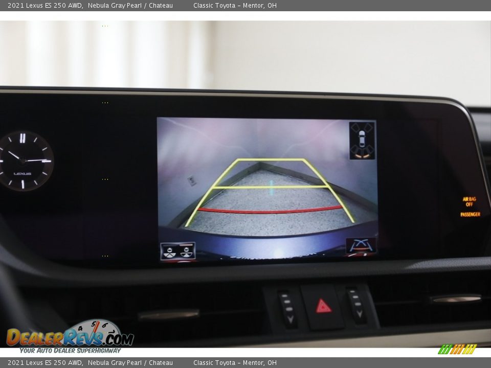 2021 Lexus ES 250 AWD Nebula Gray Pearl / Chateau Photo #13