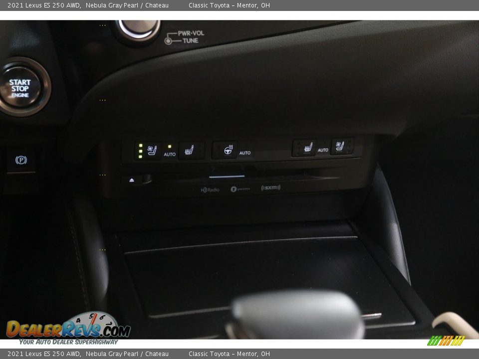 2021 Lexus ES 250 AWD Nebula Gray Pearl / Chateau Photo #14