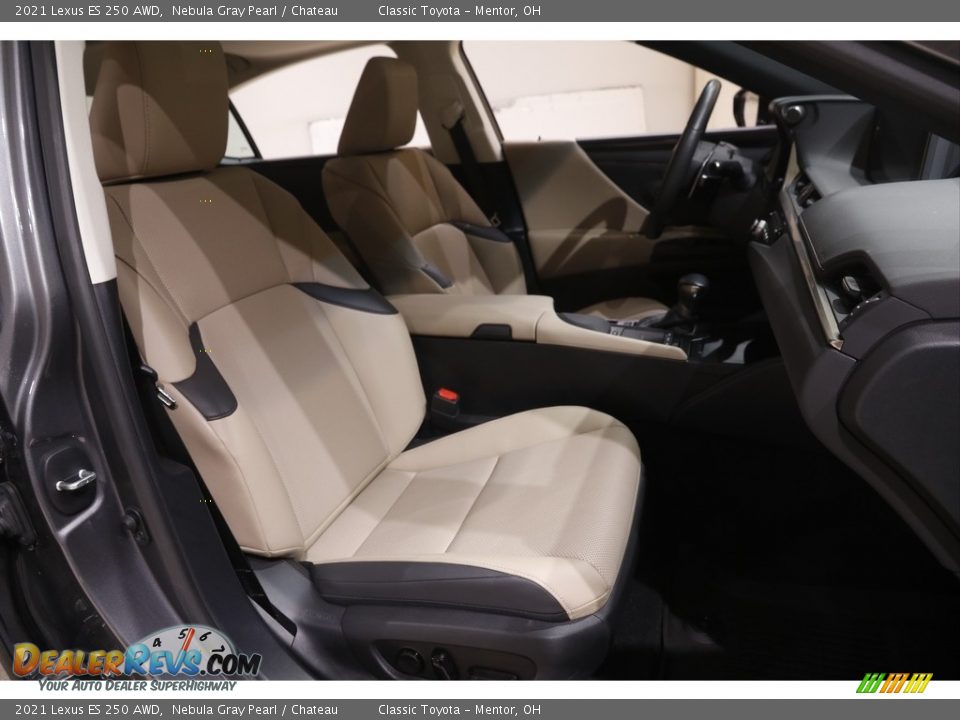 2021 Lexus ES 250 AWD Nebula Gray Pearl / Chateau Photo #17