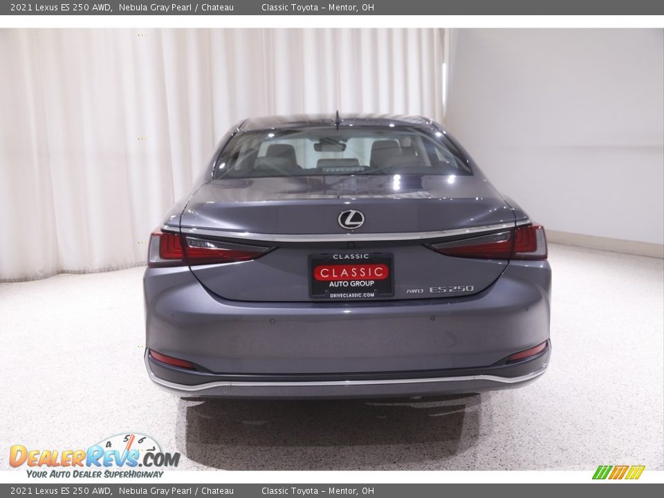 2021 Lexus ES 250 AWD Nebula Gray Pearl / Chateau Photo #20