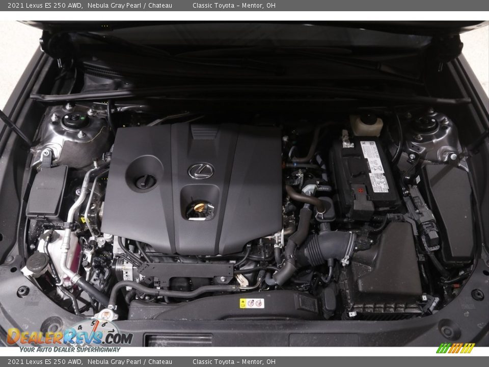 2021 Lexus ES 250 AWD Nebula Gray Pearl / Chateau Photo #21
