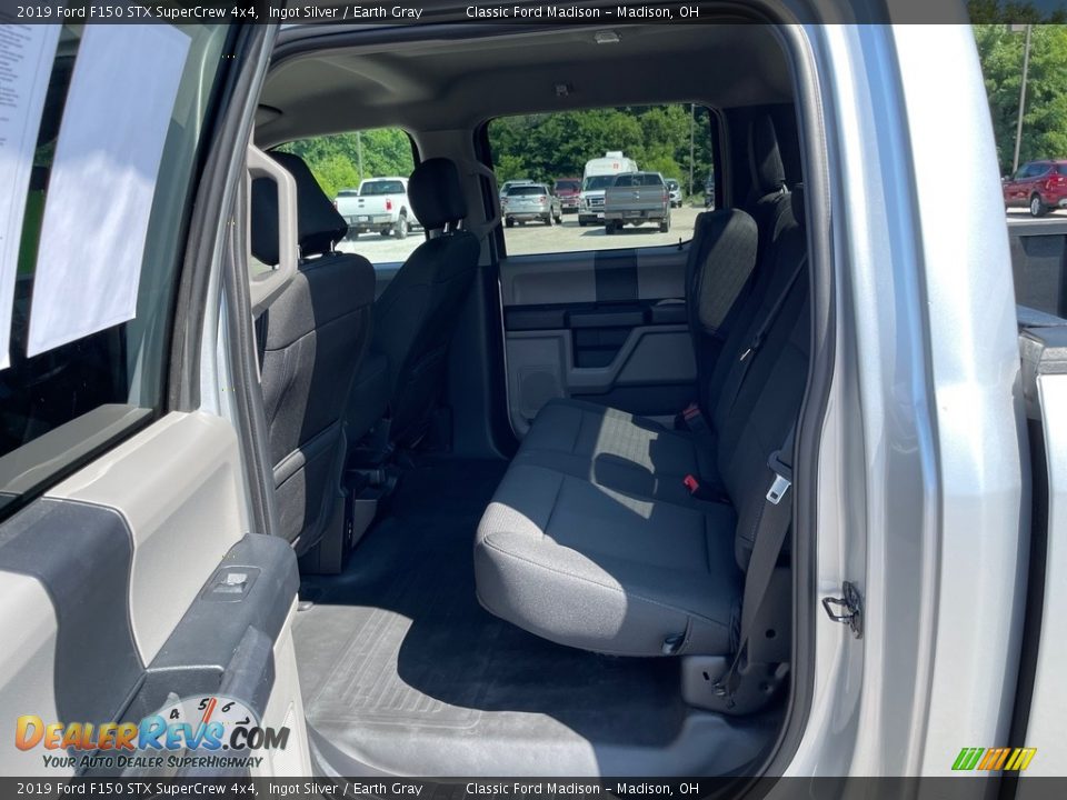 2019 Ford F150 STX SuperCrew 4x4 Ingot Silver / Earth Gray Photo #13