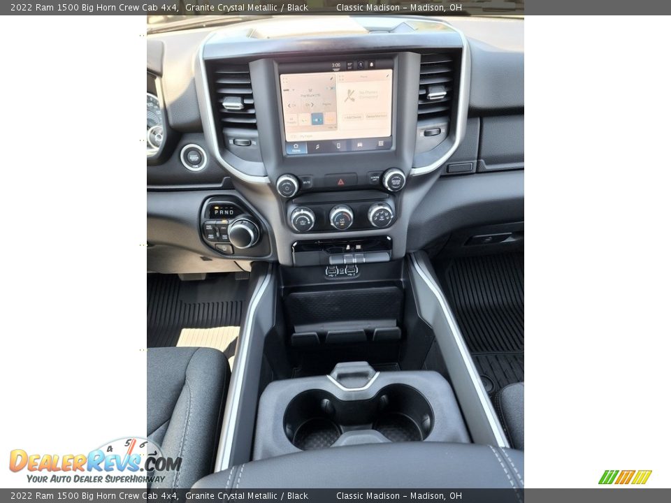 2022 Ram 1500 Big Horn Crew Cab 4x4 Granite Crystal Metallic / Black Photo #6