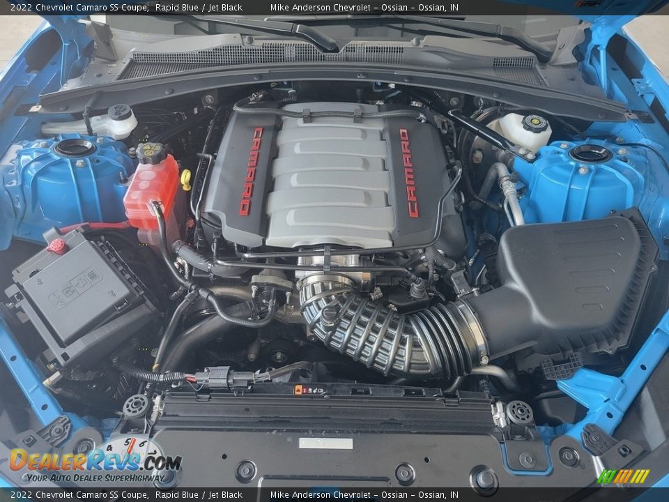 2022 Chevrolet Camaro SS Coupe 6.2 Liter DI OHV 16-Valve VVT LT1 V8 Engine Photo #9