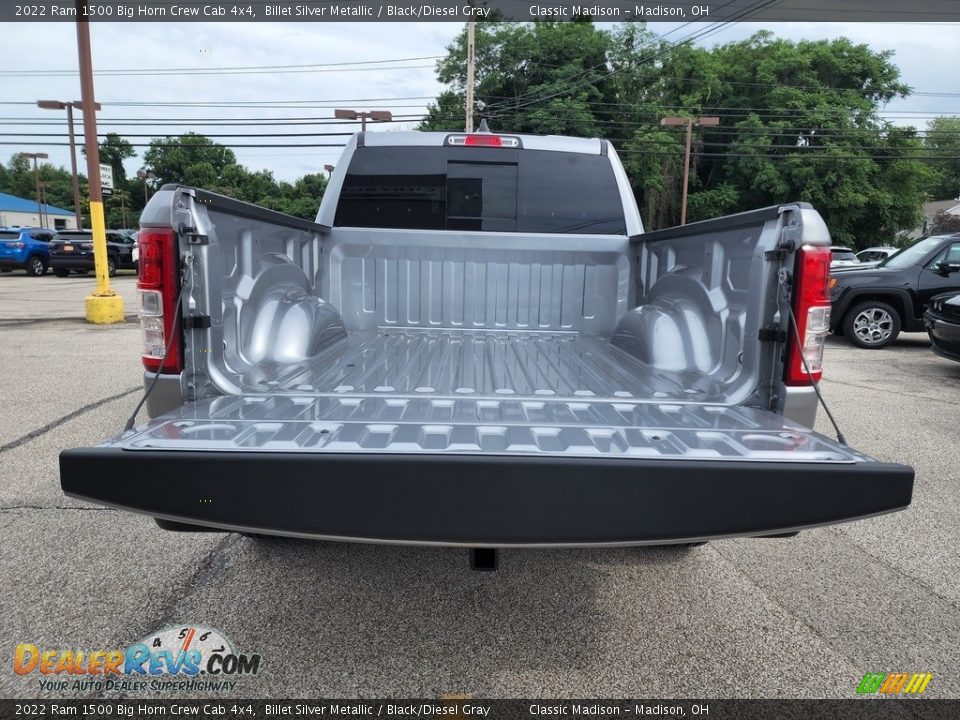 2022 Ram 1500 Big Horn Crew Cab 4x4 Billet Silver Metallic / Black/Diesel Gray Photo #11