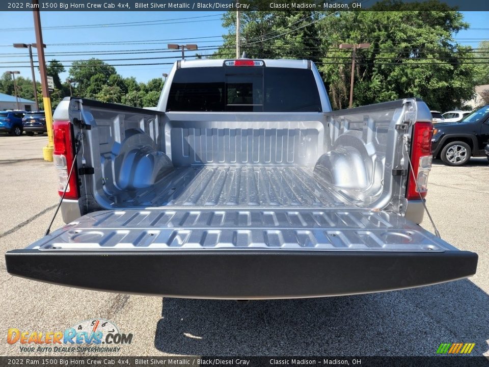 2022 Ram 1500 Big Horn Crew Cab 4x4 Billet Silver Metallic / Black/Diesel Gray Photo #11