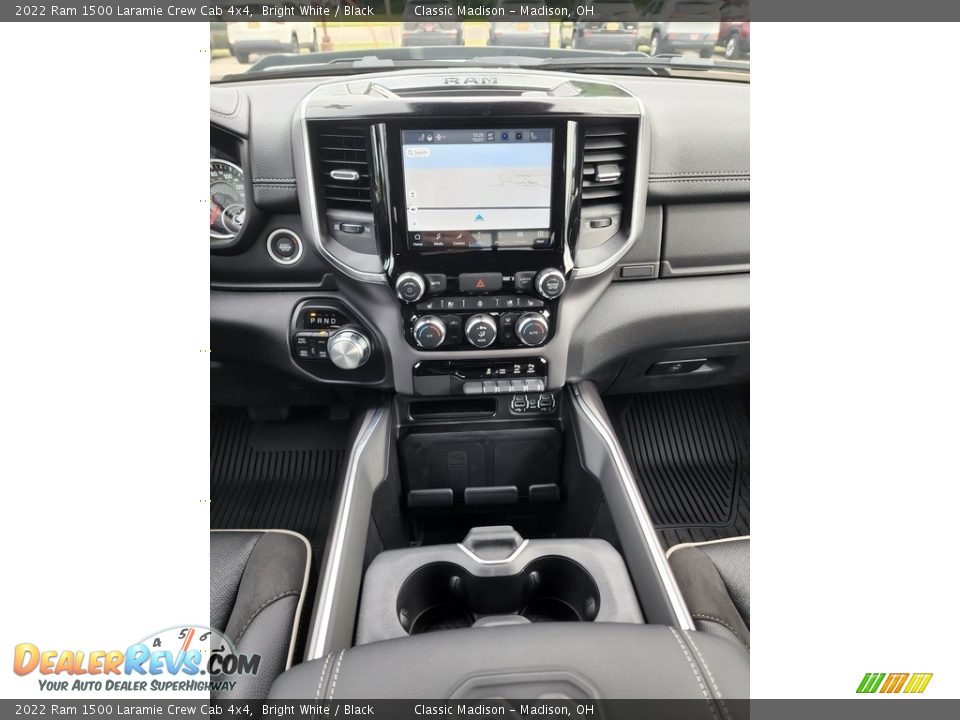 2022 Ram 1500 Laramie Crew Cab 4x4 Bright White / Black Photo #6