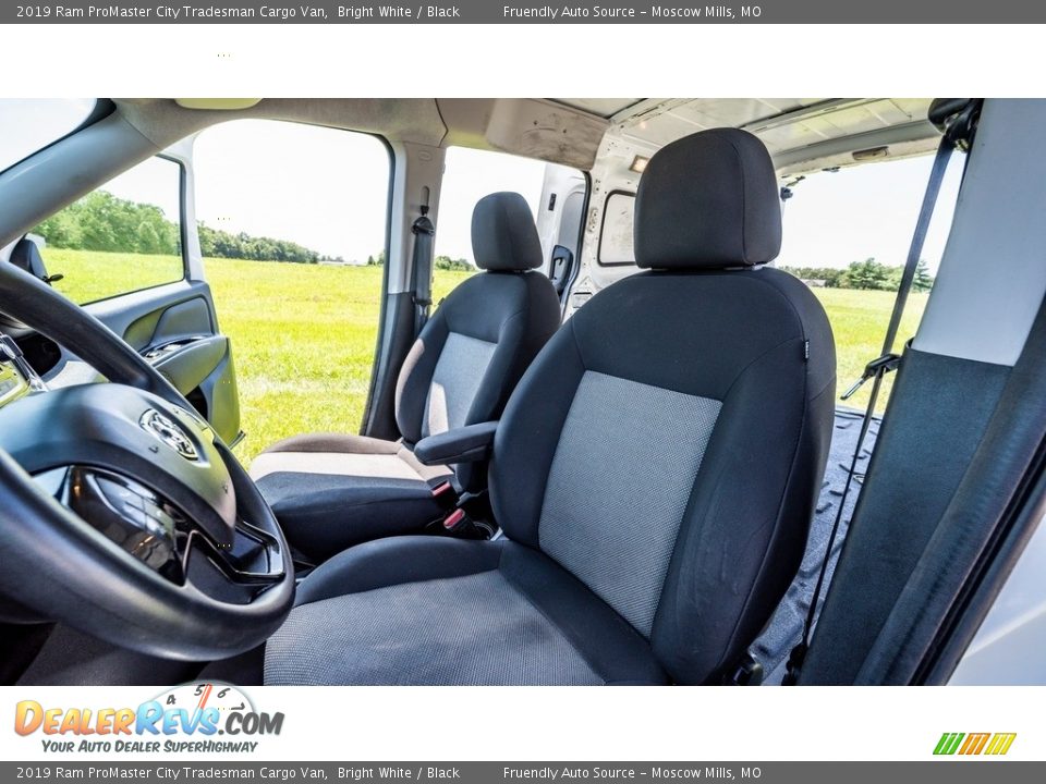 2019 Ram ProMaster City Tradesman Cargo Van Bright White / Black Photo #8