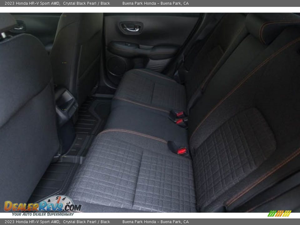 Rear Seat of 2023 Honda HR-V Sport AWD Photo #18