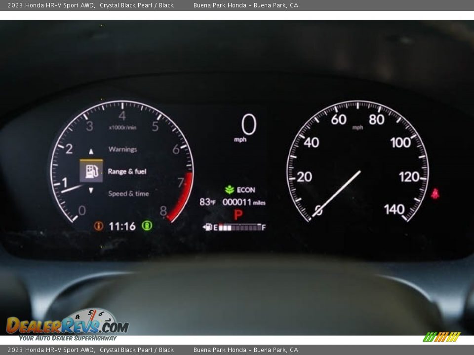 2023 Honda HR-V Sport AWD Gauges Photo #20