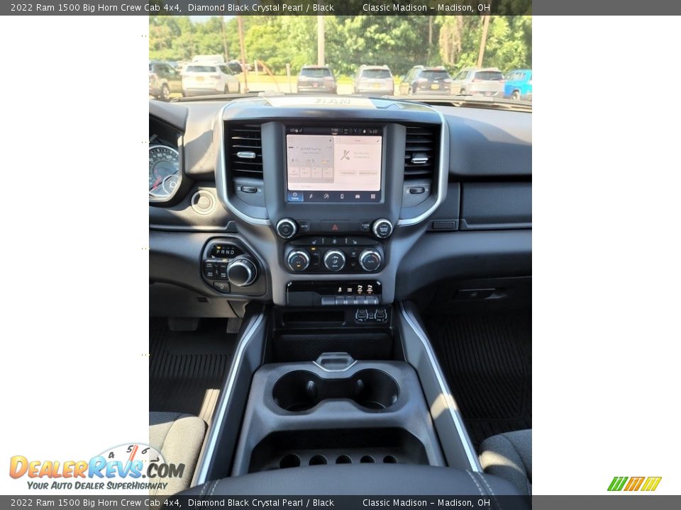 2022 Ram 1500 Big Horn Crew Cab 4x4 Diamond Black Crystal Pearl / Black Photo #6