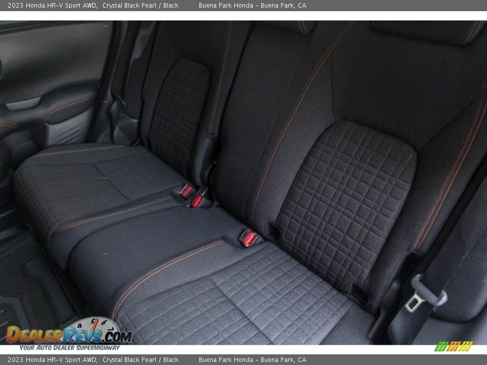 Rear Seat of 2023 Honda HR-V Sport AWD Photo #27