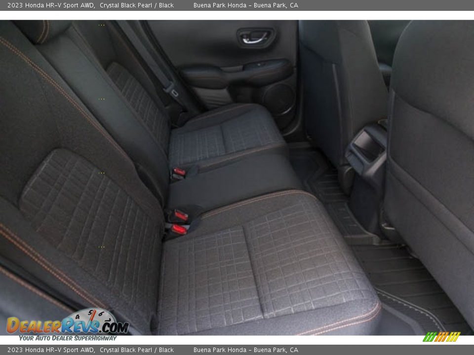 Rear Seat of 2023 Honda HR-V Sport AWD Photo #29