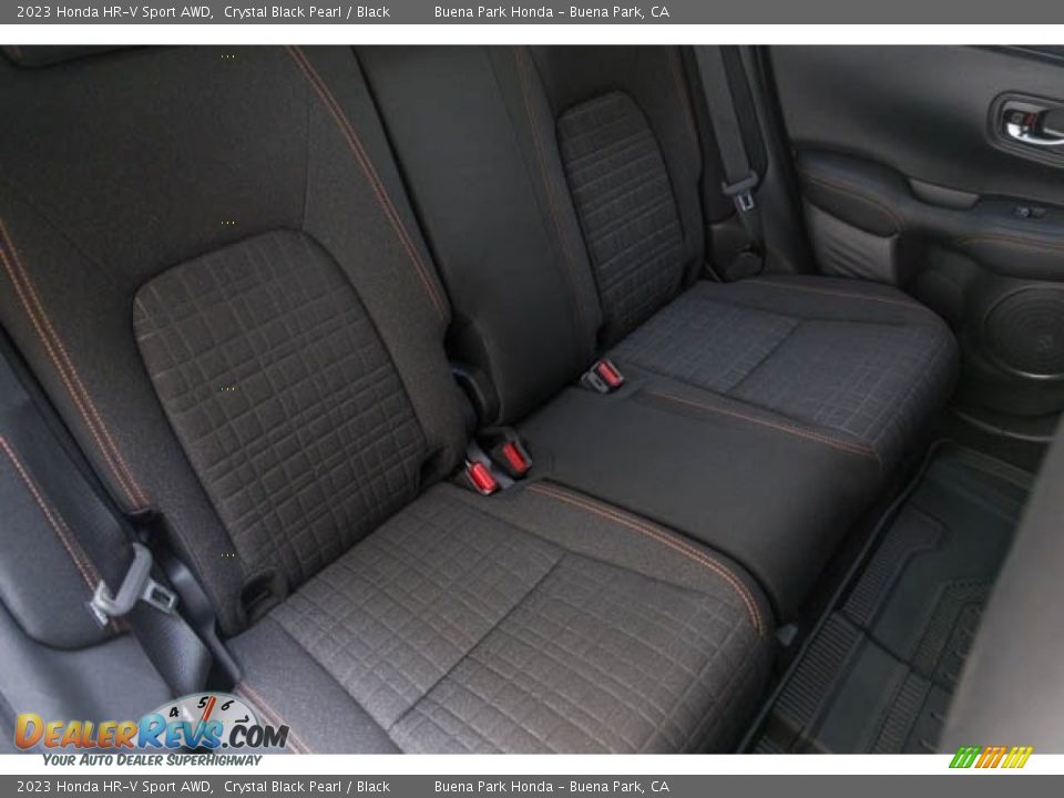Rear Seat of 2023 Honda HR-V Sport AWD Photo #30