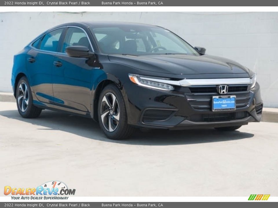 2022 Honda Insight EX Crystal Black Pearl / Black Photo #1