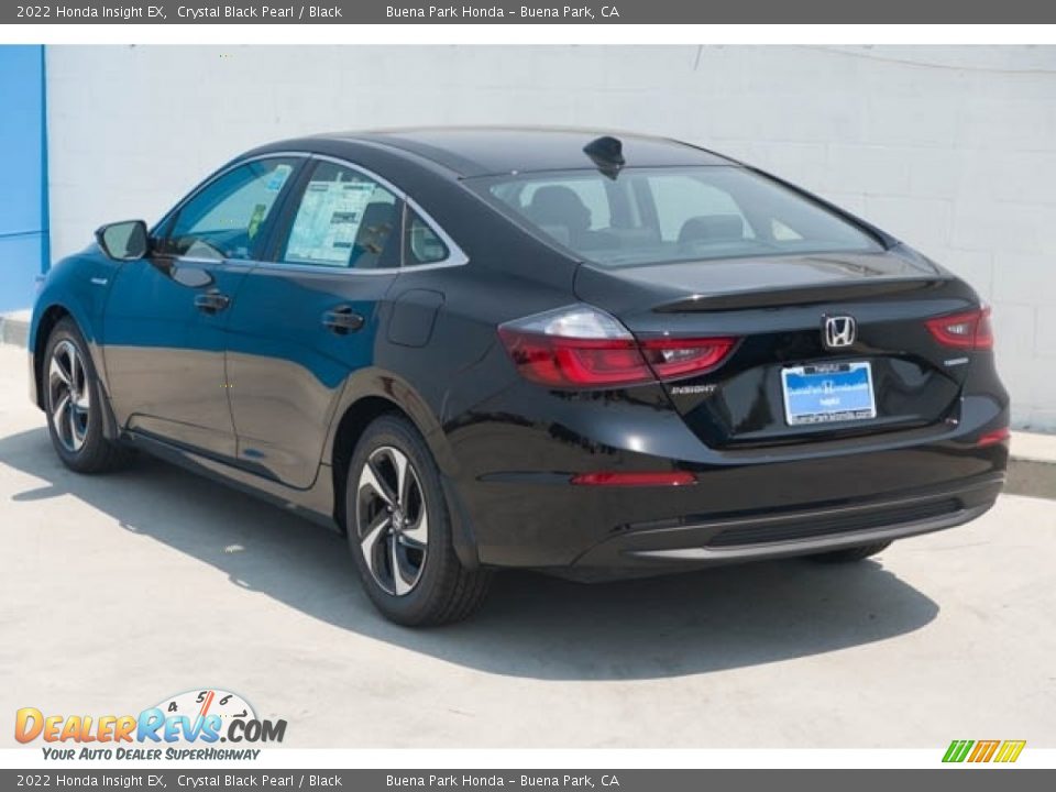 2022 Honda Insight EX Crystal Black Pearl / Black Photo #2