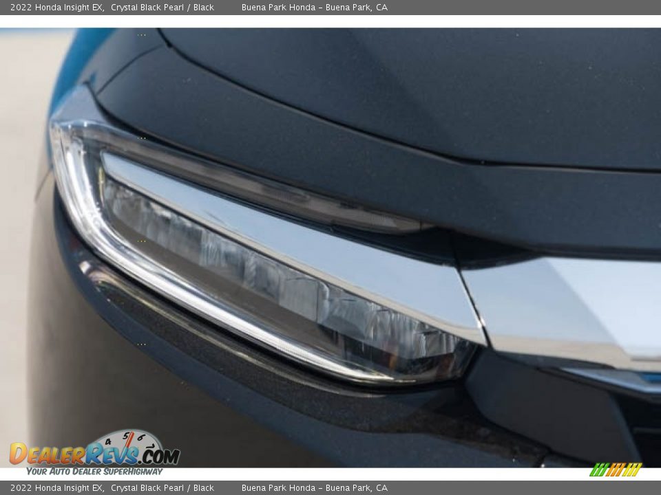 2022 Honda Insight EX Crystal Black Pearl / Black Photo #4