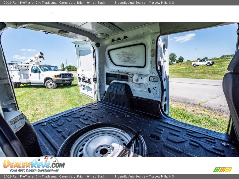 2019 Ram ProMaster City Tradesman Cargo Van Bright White / Black Photo #25