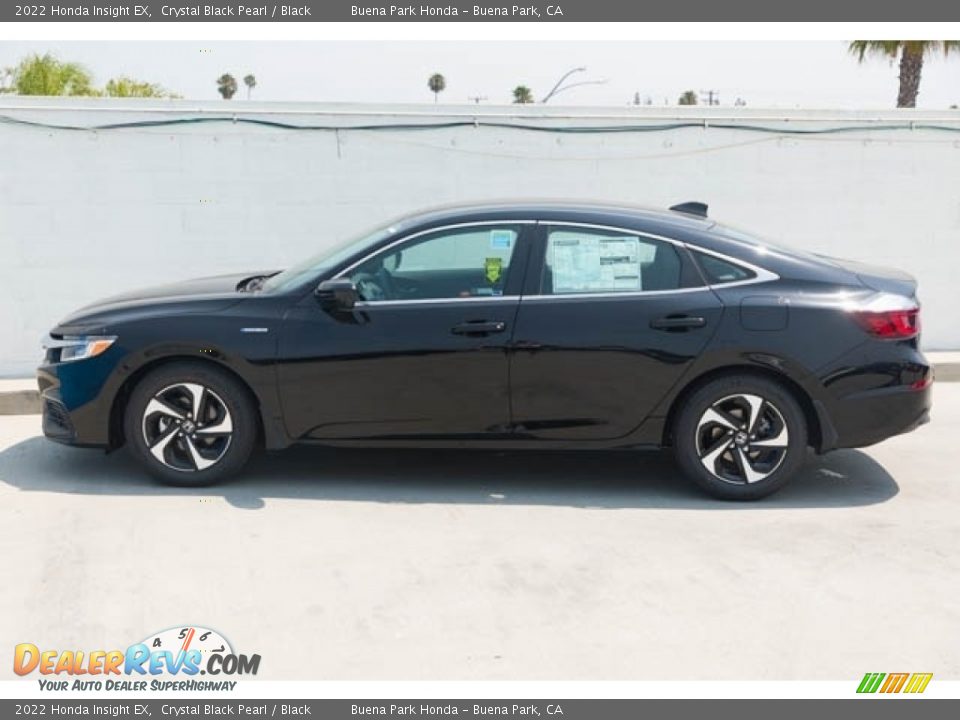 2022 Honda Insight EX Crystal Black Pearl / Black Photo #6