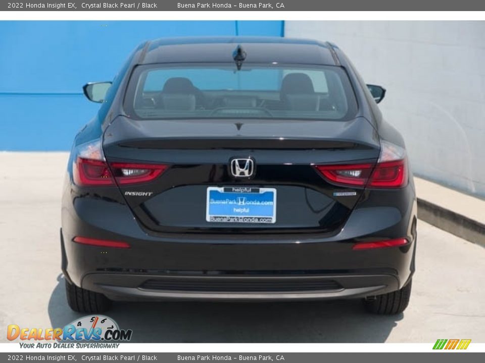 2022 Honda Insight EX Crystal Black Pearl / Black Photo #7